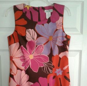 J.W. TRECI Floral Dress